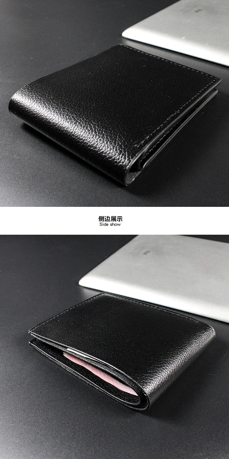 Men's Wallet Genuine Leather