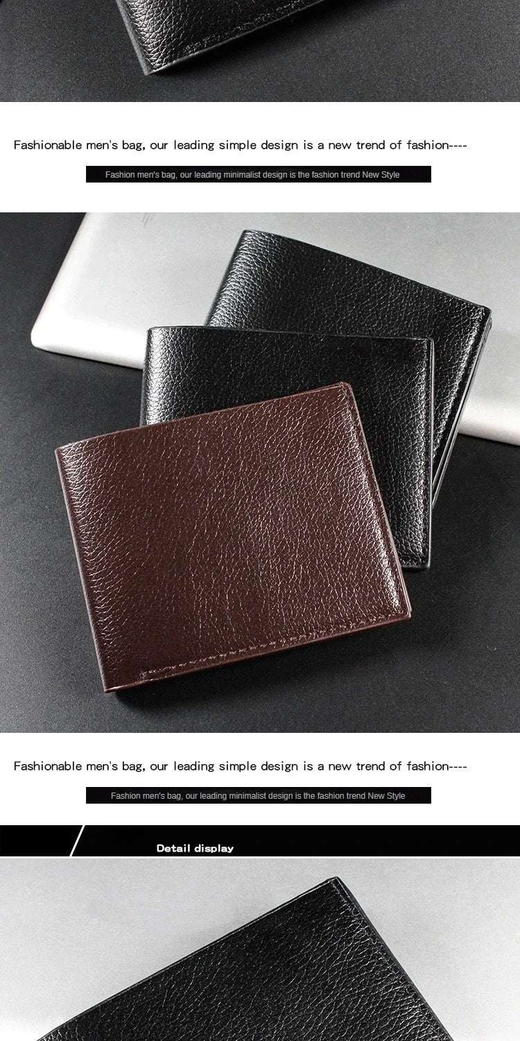 Men's Wallet Genuine Leather