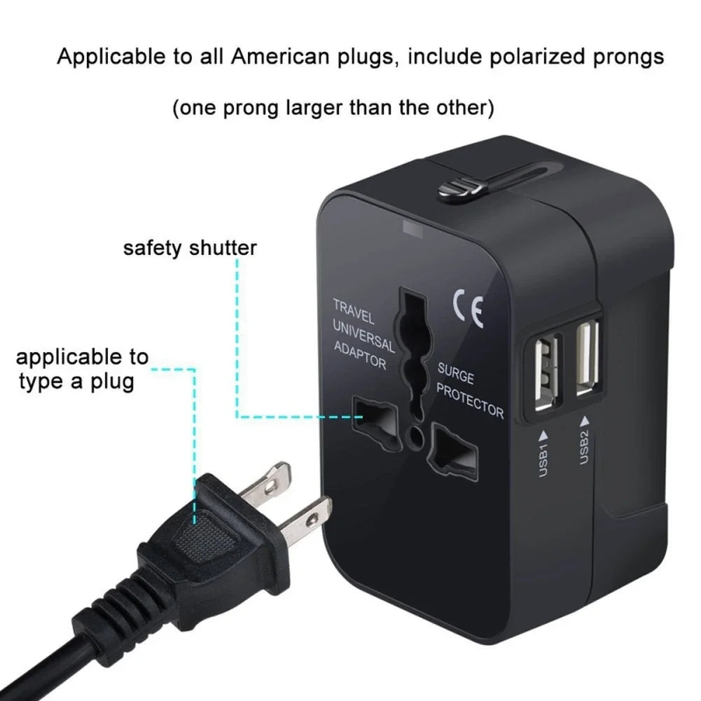 Melery Universal Worldwide All in One Phone Charger