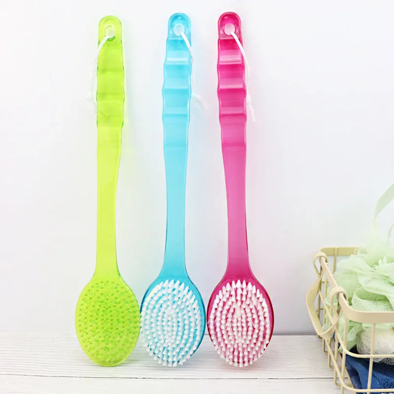 1pc Long Handle Body Bath Shower Cleaning Brushes