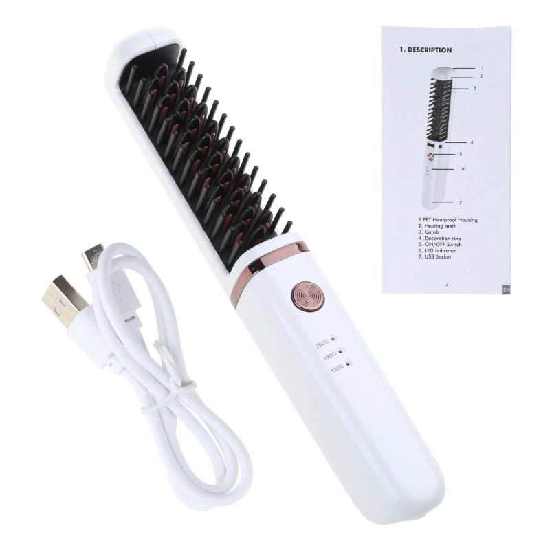 D0AB Hot Air Hair Dryer Brush