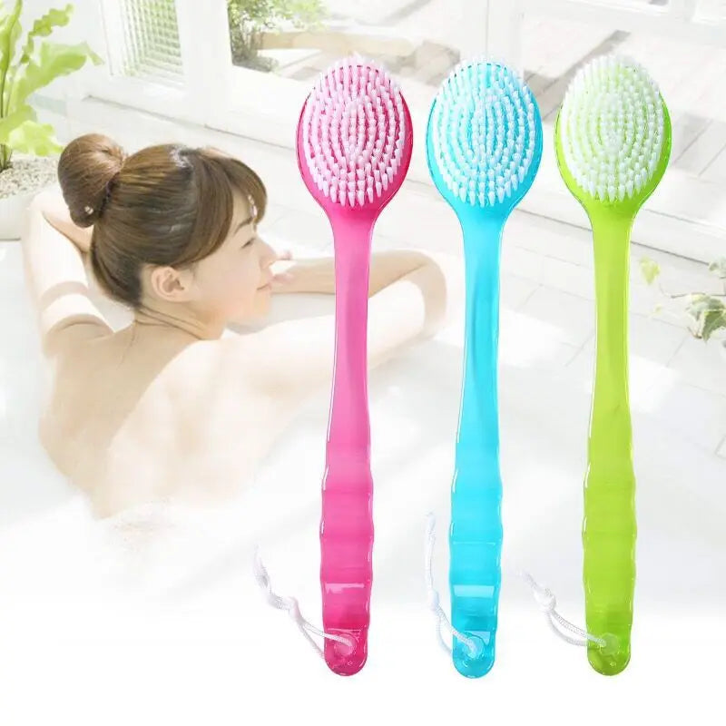 1pc Long Handle Body Bath Shower Cleaning Brushes