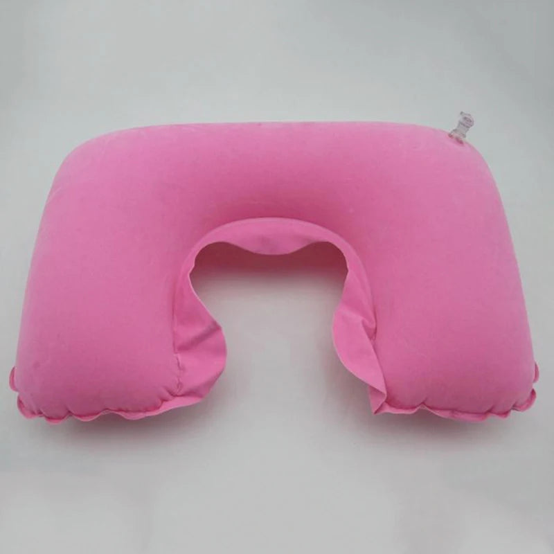 U-shaped Inflatable Travel Pillow