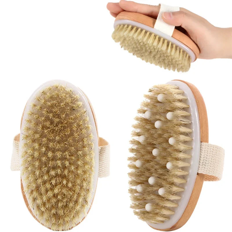 Dry Skin Exfoliating Body Massage Cleaning Brush