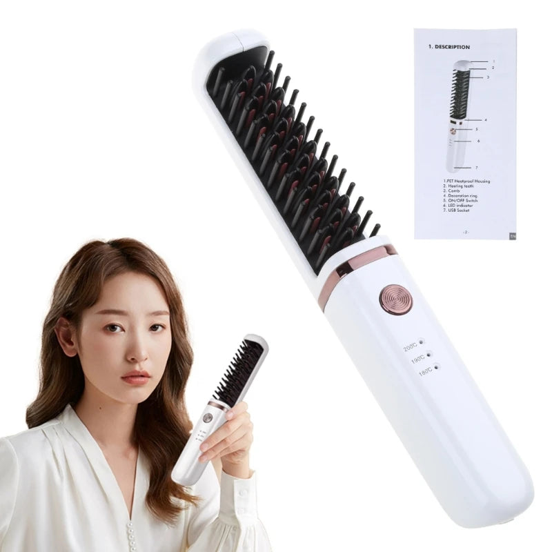 D0AB Hot Air Hair Dryer Brush