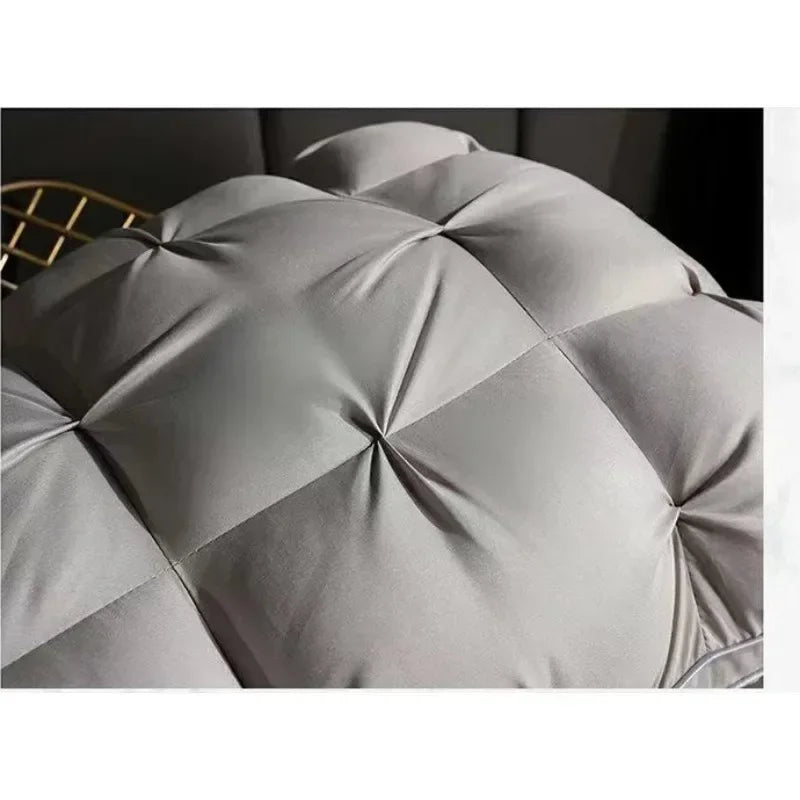 Luxury White Goose Down Pillows 100% Cotton