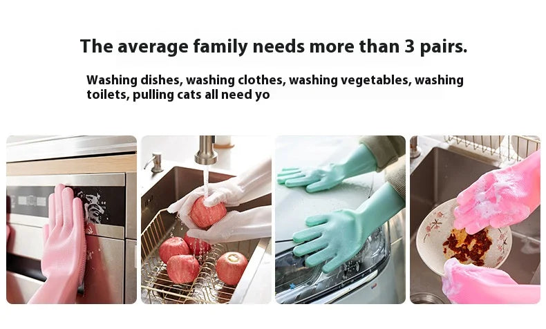 Dishwashing Cleaning Gloves