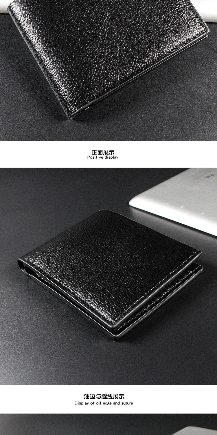 Men's Wallet Genuine Leather